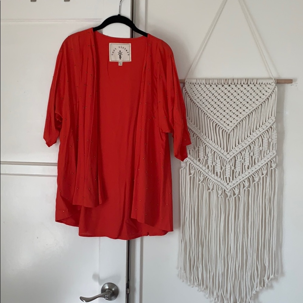 Beaded short kimono!